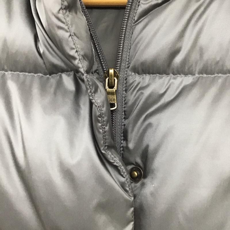 ポロラルフローレン POLO RALPH LAUREN コート ダウンコート 160cm 無地 灰 / グレー /  ガールズ USED 古着 中古 10132408