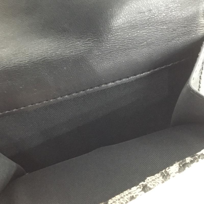 マークジェイコブス MARCJACOBS 財布 コンパクト財布 2F3SMP041S08 261 三つ折り モノグラム ジャカード 総柄 黒 / ブラック /  レディース USED 古着 中古 10147433