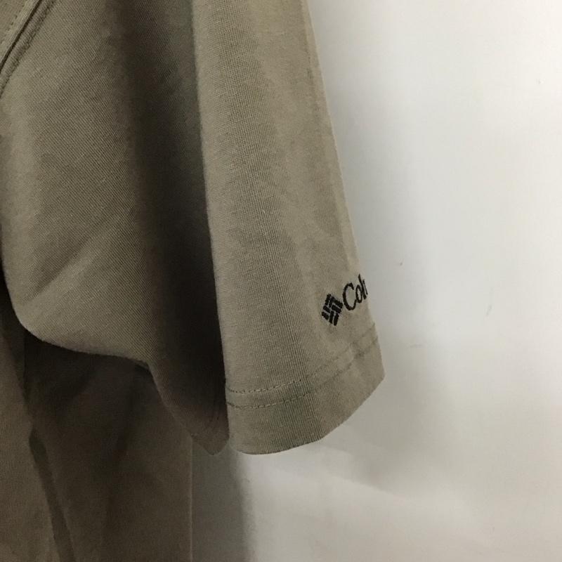 コロンビア Columbia Tシャツ 半袖 123 PM6871 Imperial Park Graphic SS Tee バックプリント M ロゴ、文字 灰 / グレー /  メンズ USED 古着 中古 10113922