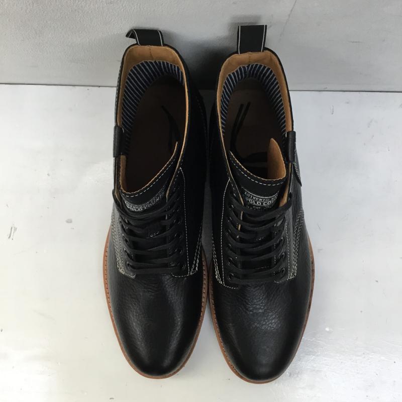 ポロラルフローレン POLO RALPH LAUREN ブーツ ショートブーツ 29.5cm 無地 黒 / ブラック /  メンズ USED 古着 中古 10140755