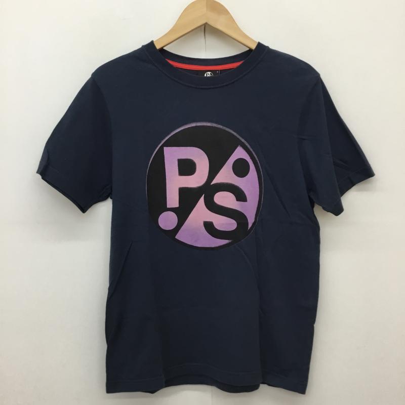 ポールスミス Paul Smith Tシャツ 半袖 S ロゴ、文字 紺 / ネイビー / X 黒 / ブラック / X 桃 / ピンク / X 紫 / パープル /  メンズ USED 古着 中古 10134509