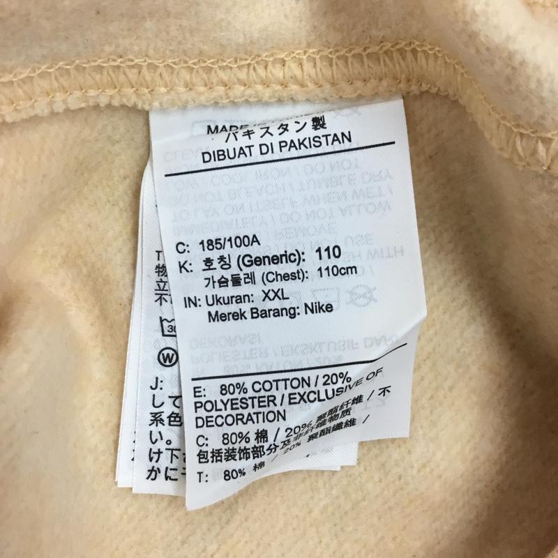 ナイキ NIKE トレーナー 長袖 dm5631-268 ナイキNSWリバイバルフリースL/SクルーC 長袖スウェット トレーナー XXL ロゴ、文字 桃 / ピンク /  メンズ USED 古着 中古 10121567