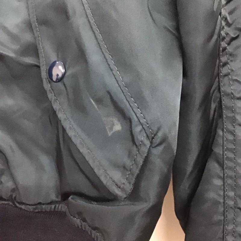 アルファインダストリー Alpha Industries ジャケット、上着 ジャンパー、ブルゾン ジップアップジャケット ナイロンジャケット アウター S 無地 紺 / ネイビー /  メンズ USED 古着 中古 10134061