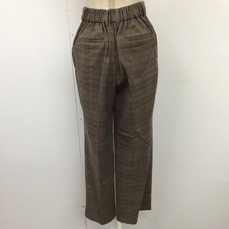 グローバルワーク GLOBAL WORK パンツ スラックス GW522510AD スラックスパンツ チェックパンツ ワイドパンツ S チェック マルチカラー / マルチカラー /  レディース USED 古着 中古 10120400