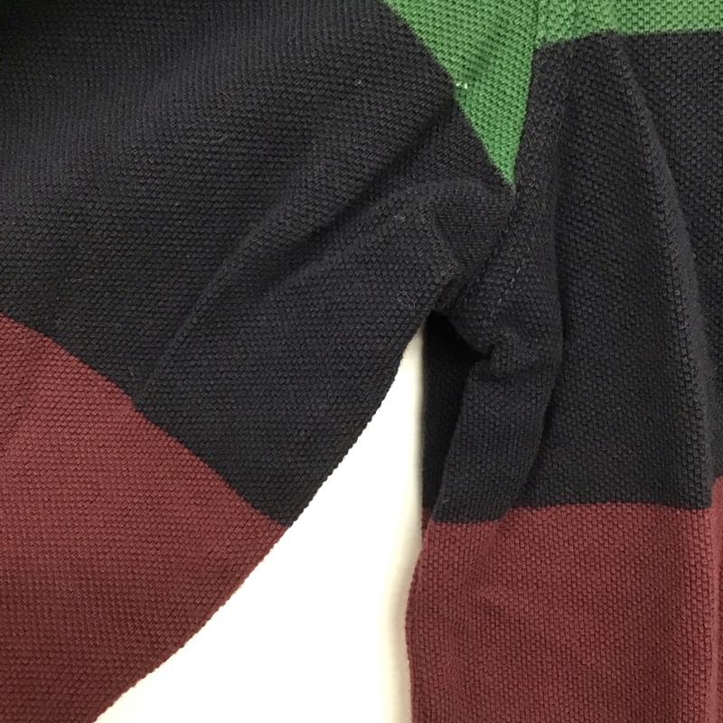 フレッドペリー FRED PERRY ポロシャツ 長袖 長袖ポロシャツ 長袖カットソー カラーシャツ S ボーダー柄 マルチカラー / マルチカラー /  メンズ USED 古着 中古 10132311