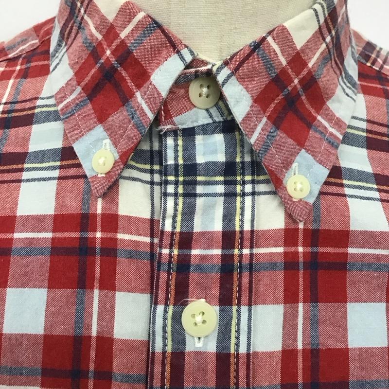 アバクロンビーアンドフィッチ ABERCROMBIE&FITCH シャツ、ブラウス 半袖 半袖シャツ チェックシャツ ボタンダウンシャツ S チェック マルチカラー / マルチカラー /  メンズ USED 古着 中古 10126539