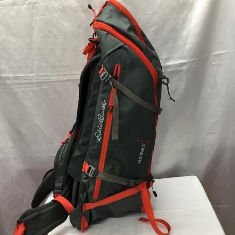 エディーバウアー Eddie Bauer リュックサック、デイパック リュックサック、デイバッグ FIRSTASCENT アルケミスト 40 55 登山 アウトドア バックパック ロゴ、文字 ダークグレー / ダークグレー / X 赤 / レッド /  メンズ USED 古着 中古 10113713