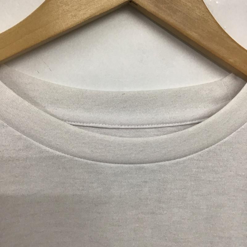 ジープ Jeep Tシャツ 半袖 半袖カットソー プリントTシャツ クルーネックカットソー 0 ロゴ、文字 白 / ホワイト /  メンズ USED 古着 中古 10148327