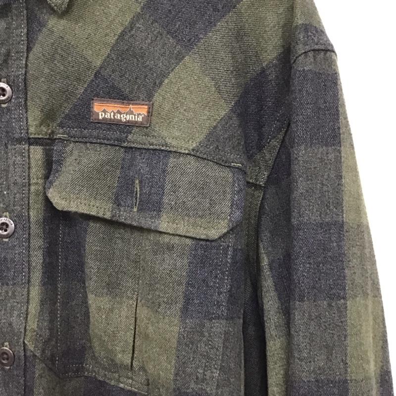 パタゴニア patagonia シャツ、ブラウス 長袖 53320fa24 ファリアーズシャツ L チェック マルチカラー / マルチカラー /  メンズ USED 古着 中古 10151152