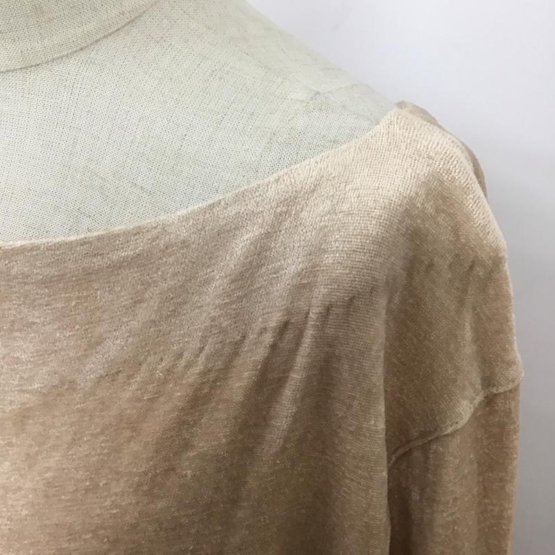 ロンハーマン Ron Herman ワンピース ロングスカート 長袖ロングワンピース タイトスカート ロングワンピース S 無地 ベージュ / ベージュ /  レディース USED 古着 中古 10118008