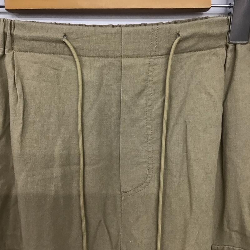 グリーンレーベルリラクシング green label relaxing パンツ ワークパンツ、ペインターパンツ 38 無地 ベージュ / ベージュ /  レディース USED 古着 中古 10150193