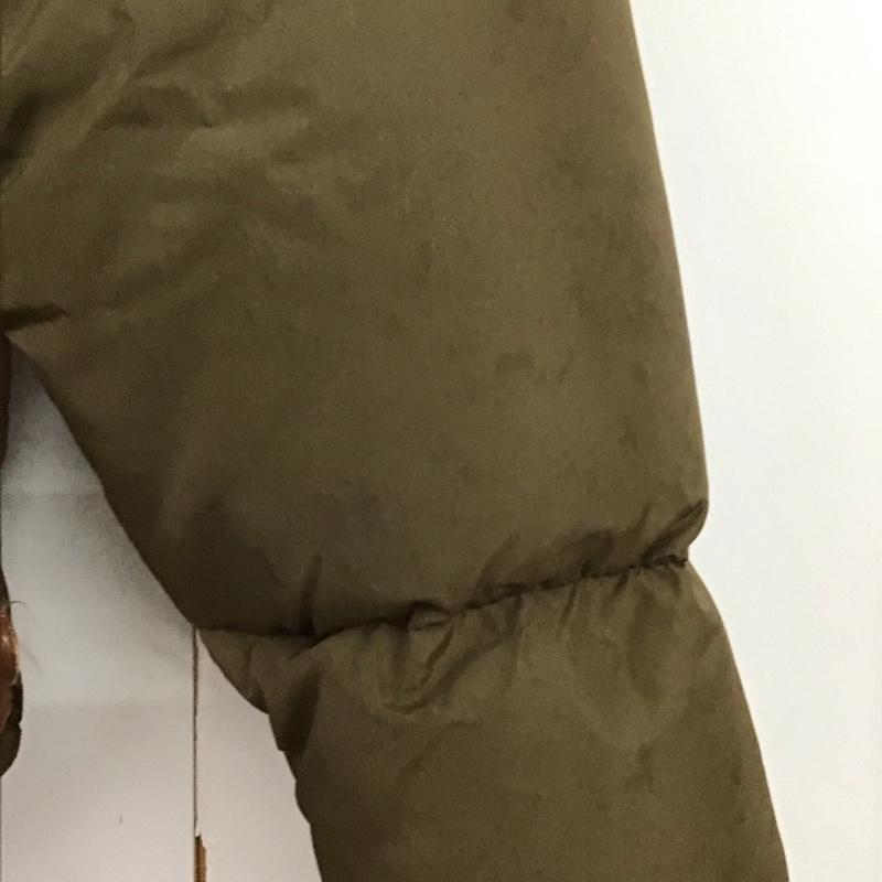 ショット schott ジャケット、上着 ダウンジャケット ジップアップジャケット ナイロンジャケット アウター ダウンジャケット 36 ロゴ、文字 カーキ / カーキ /  メンズ USED 古着 中古 10142331