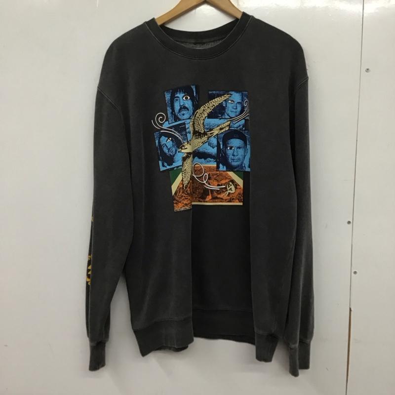 パークスプロジェクト PARKS PROJECT トレーナー 長袖 L プリント チャコールグレー / チャコールグレー /  メンズ USED 古着 中古 10137990