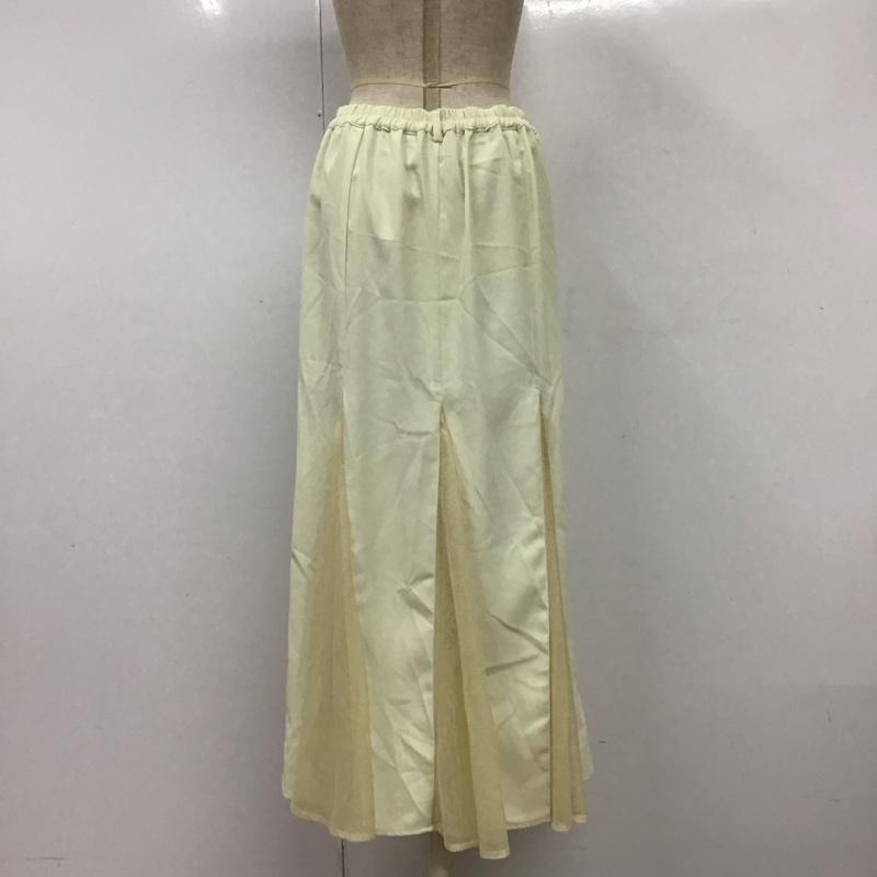 ジュエティ jouetie スカート ロングスカート ロングスカート フレアスカート カジュアルスカート M 無地 マルチカラー / マルチカラー /  レディース USED 古着 中古 10114493