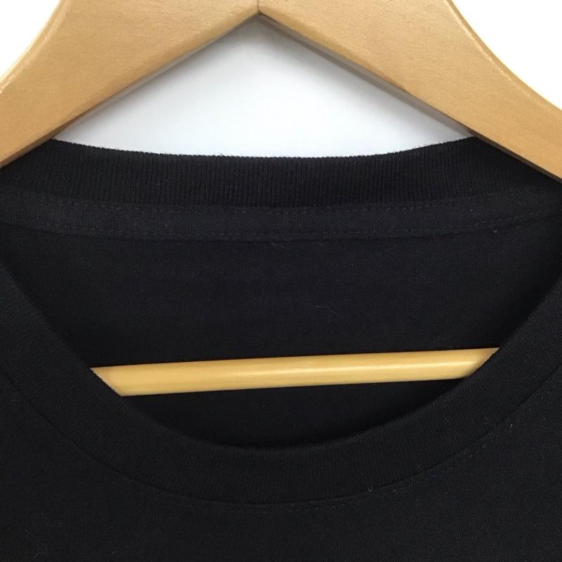 古着 USED Tシャツ 半袖 半袖カットソー プリントTシャツ クルーネックカットソー プリント 黒 / ブラック /  メンズ USED 古着 中古 10146193