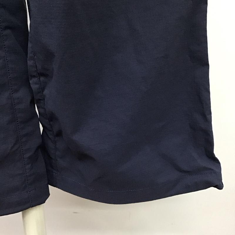 モンベル mont-bell ボトムス ボトムス 1105476 ストレッチO.D.ニッカ トレッキング用パンツ L ロゴ、文字 紺 / ネイビー /  レディース USED 古着 中古 10120412