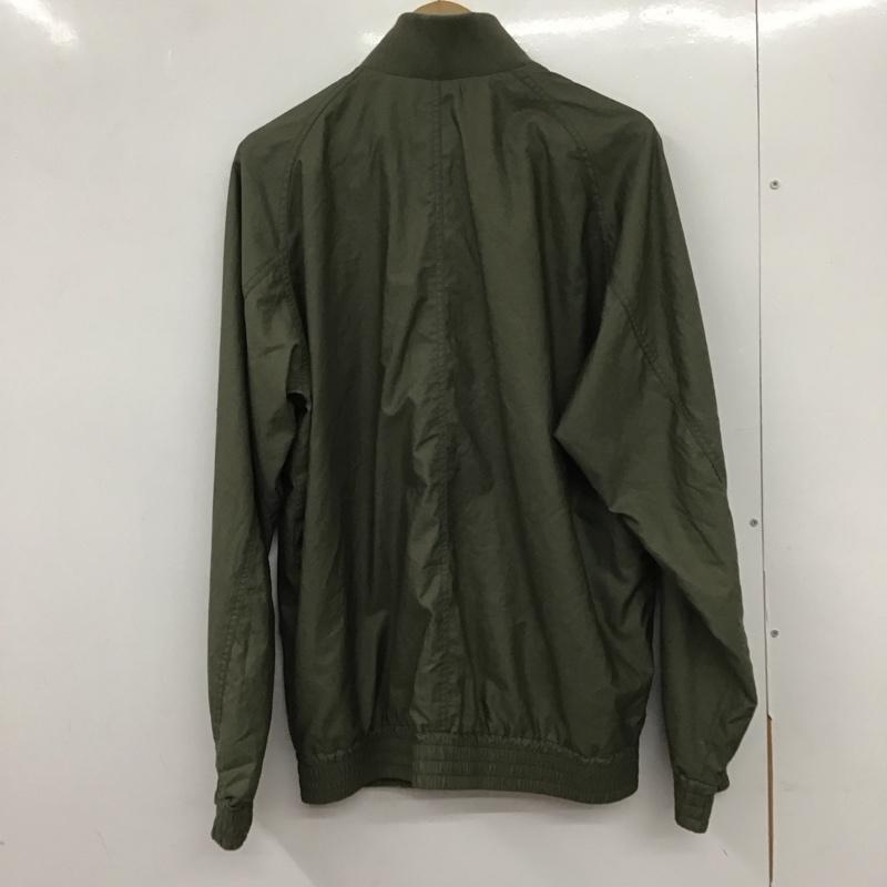 ラコステ LACOSTE ジャケット、上着 ジャケット、ブレザー ジップアップジャケット アウター ラグラン スタンドネック ロゴ、文字 カーキ / カーキ /  メンズ USED 古着 中古 10133237