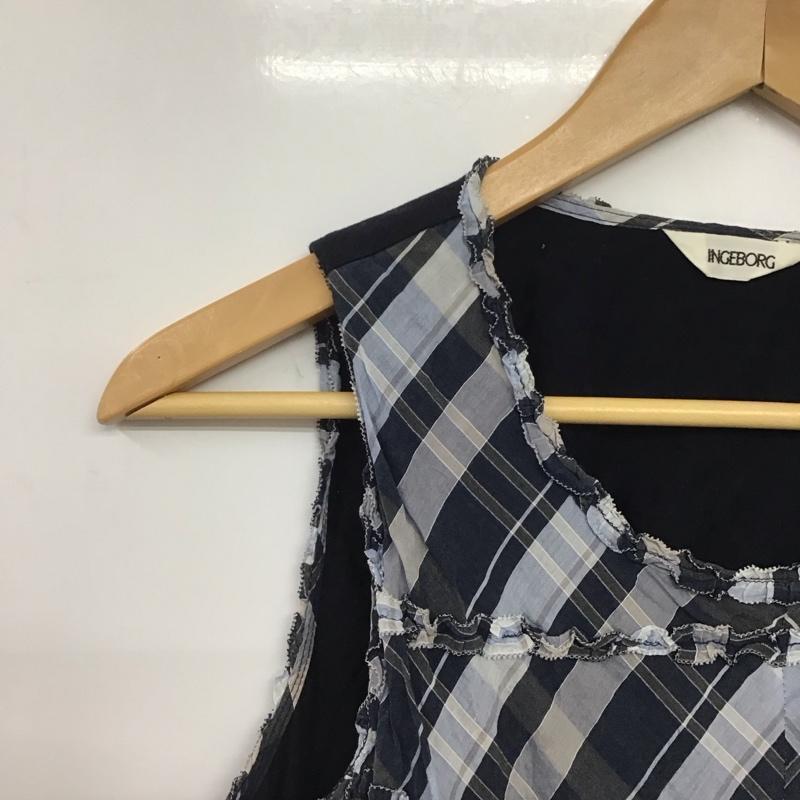 インゲボルグ INGEBORG タンクトップ タンクトップ 3 チェック マルチカラー / マルチカラー /  レディース USED 古着 中古 10143513