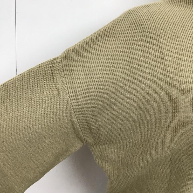 ミラオーウェン Mila Owen セットアップ セットアップ 09wn0224171 セットアップ 長袖ニット ロングニットスカート 0 無地 ベージュ / ベージュ /  レディース USED 古着 中古 10149344