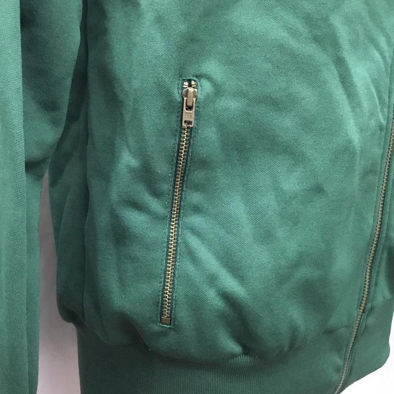フレッドペリー FRED PERRY ジャケット、上着 ジャンパー、ブルゾン ジップアップジャケット ジャンパー ジャケット カジュアルジャケット ジャージ M ロゴ、文字 緑 / グリーン /  メンズ USED 古着 中古 10116598