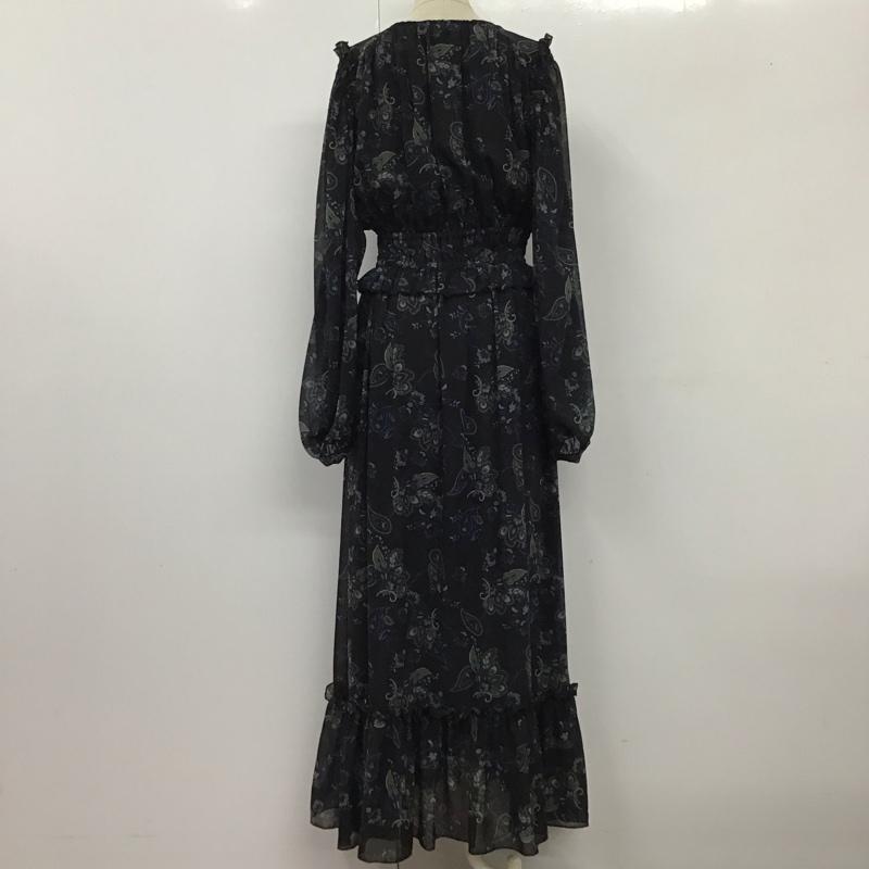 ローリーズファーム LOWRYS FARM ワンピース ひざ丈スカート FREE  マルチカラー / マルチカラー /  レディース USED 古着 中古 10120778