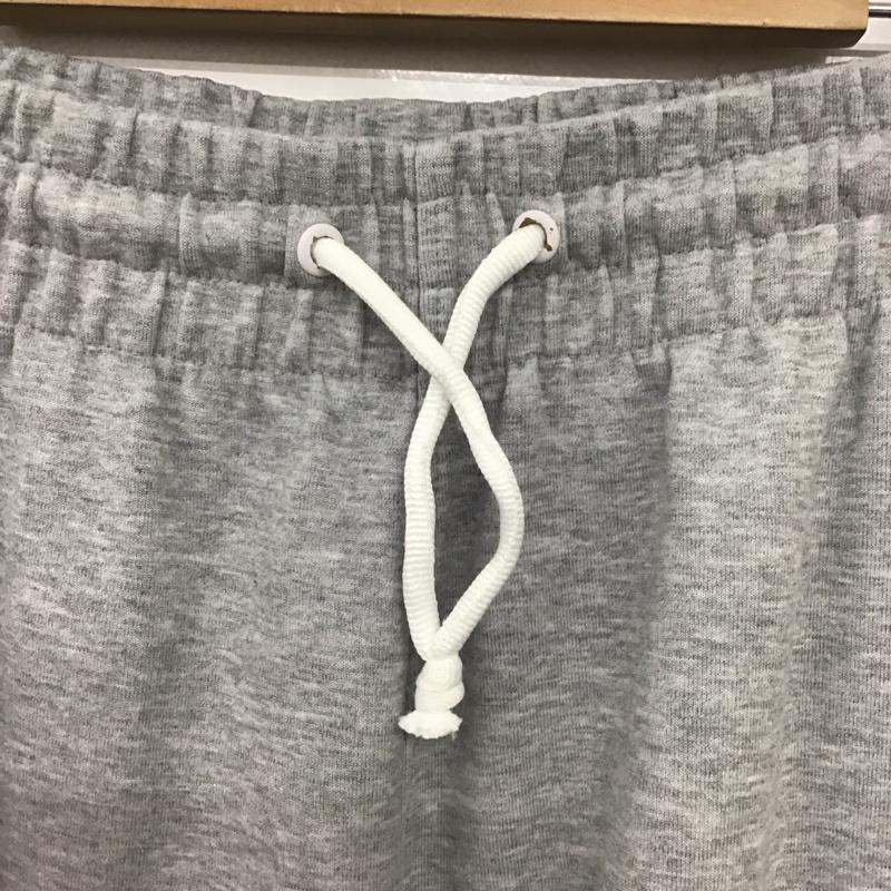 アディダス adidas パンツ ワークパンツ、ペインターパンツ ワイドパンツ カジュアルパンツ ワークパンツ ロゴ、文字 灰 / グレー /  メンズ USED 古着 中古 10133744