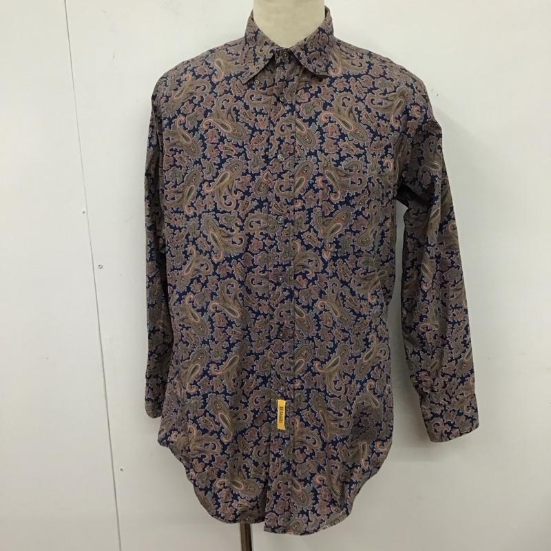 古着 USED シャツ、ブラウス 長袖 長袖シャツ 総柄シャツ カラーシャツ ポケットシャツ 総柄 マルチカラー / マルチカラー /  メンズ USED 古着 中古 10125057