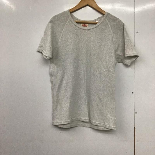 ハリウッドランチマーケット H.R MARKET Tシャツ 半袖 半袖カットソー 無地Tシャツ クルーネックカットソー 4 無地 灰 / グレー /  メンズ USED 古着 中古 10141712