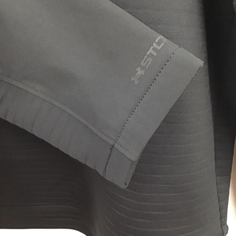 アンダーアーマー UNDER ARMOUR ジャケット、上着 ジャケット、ブレザー ハーフジップ XL 無地 黒 / ブラック /  メンズ USED 古着 中古 10134860