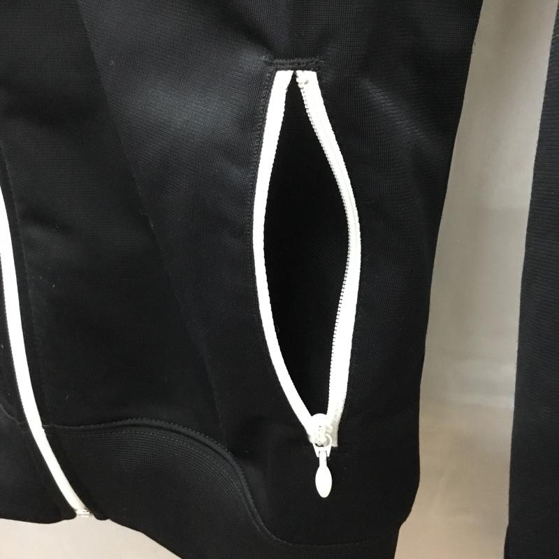 ナイキ NIKE ジャケット、上着 ジャンパー、ブルゾン ジップアップジャケット ジャージ カジュアルジャケット M ロゴ、文字 白 / ホワイト / X 黒 / ブラック /  レディース USED 古着 中古 10113319
