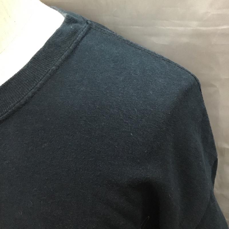 フルビーケー FULL-BK Tシャツ 半袖 半袖カットソー プリントTシャツ クルーネックカットソー プリント 黒 / ブラック /  メンズ USED 古着 中古 10117101