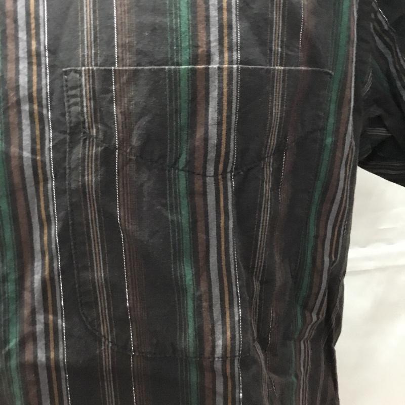 タケオキクチ TAKEO KIKUCHI シャツ、ブラウス 半袖 2 ストライプ マルチカラー / マルチカラー /  メンズ USED 古着 中古 10108969