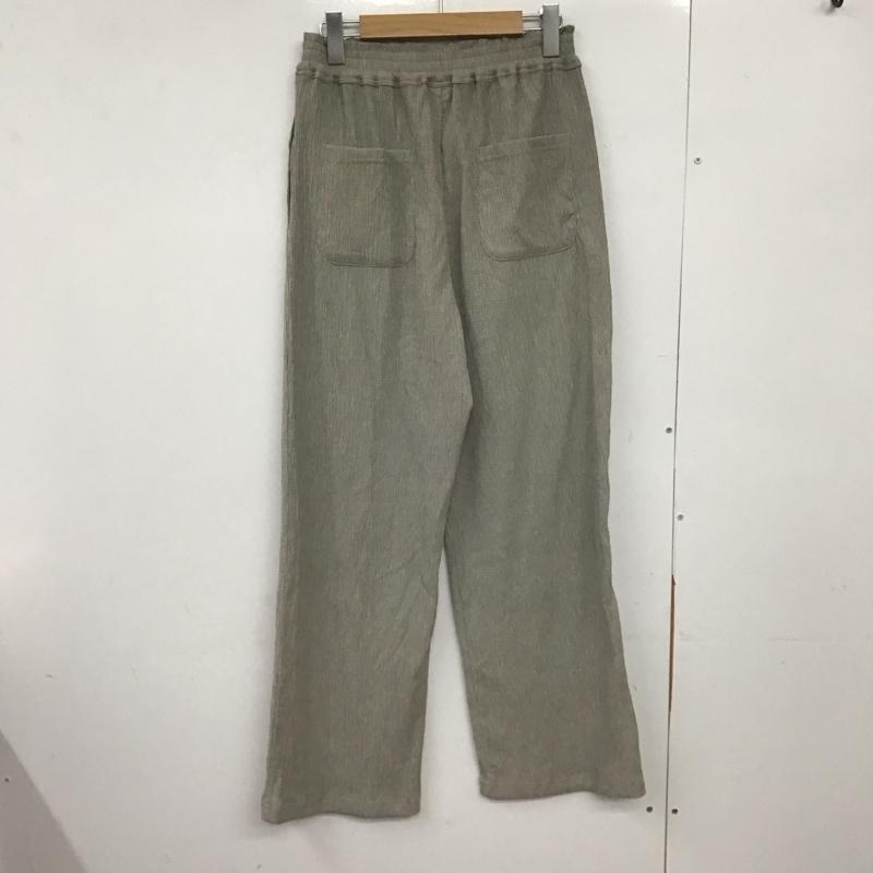 ニコアンド niko and... パンツ スラックス L 無地 灰 / グレー /  レディース USED 古着 中古 10147892