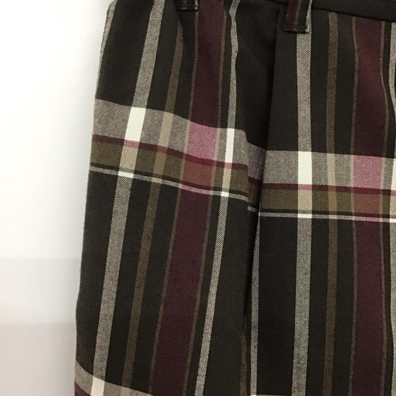 アズールバイマウジー AZUL BY MOUSSY パンツ スラックス 250CAS31-058H HECK SEMI FLAREPANTS タグ付 M チェック マルチカラー / マルチカラー /  レディース USED 古着 中古 10140639