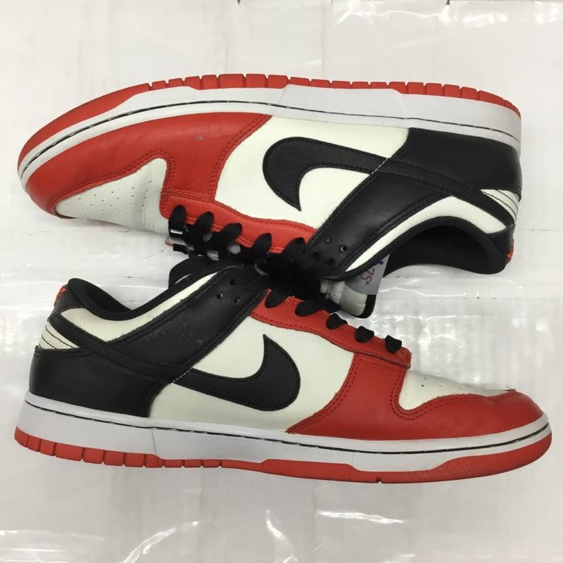 ナイキ NIKE スニーカー スニーカー DD3363-100 DUNK LOW RETRO EMB NBA 75th 29cm 29.0cm ロゴ、文字 白 / ホワイト / X 黒 / ブラック / X 赤 / レッド /  メンズ USED 古着 中古 10112497