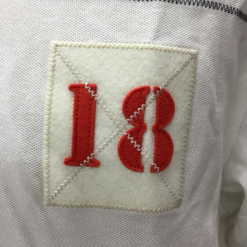 ブルックスブラザーズ BROOKS BROTHERS ポロシャツ 半袖 S ワンポイント 白 / ホワイト / X 紺 / ネイビー /  メンズ USED 古着 中古 10112867