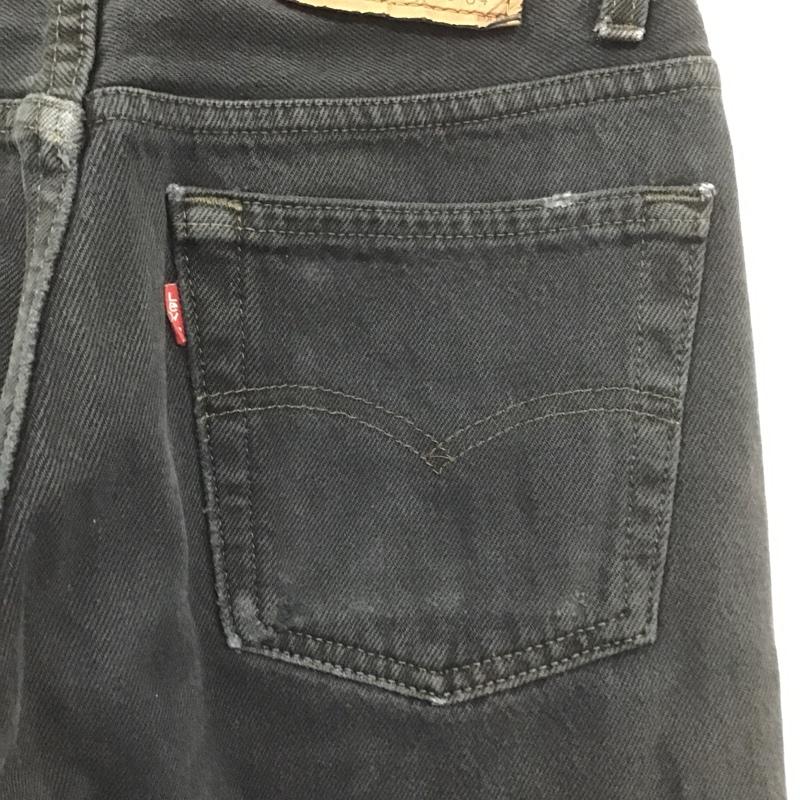 リーバイストラウスアンドコー Levi Strauss & co. パンツ デニム、ジーンズ デニムパンツ ストレートパンツ カジュアルパンツ 501 90s USA製 後染め 27インチ 無地 黒 / ブラック /  メンズ USED 古着 中古 10105778