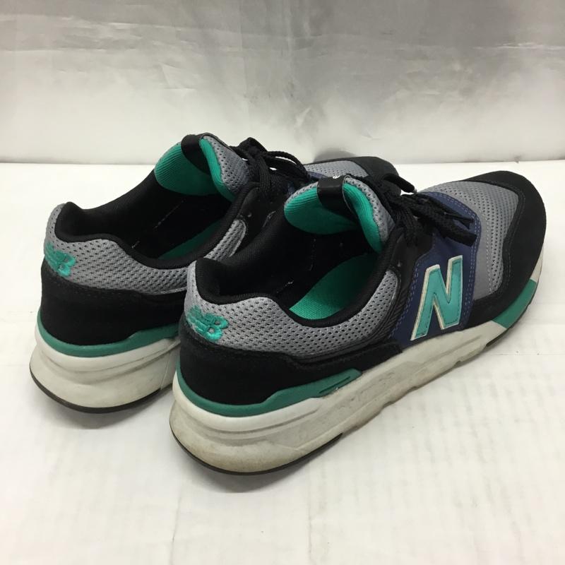 ニューバランス New Balance スニーカー スニーカー CM997HZK 27cm 27.0cm ロゴ、文字 黒 / ブラック / X 灰 / グレー / X 紺 / ネイビー / X 緑 / グリーン /  メンズ USED 古着 中古 10114716