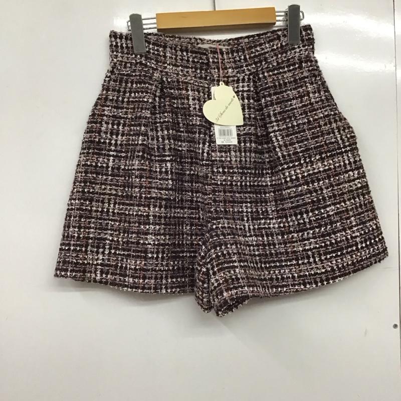 トランテアンソンドゥモード 31 Sons de mode パンツ ショートパンツ ショートパンツ ハーフパンツ カジュアルパンツ 38 総柄 マルチカラー / マルチカラー /  レディース USED 古着 中古 10145443