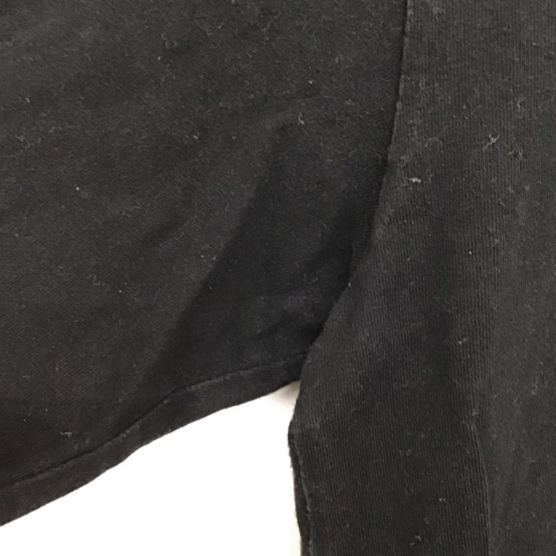 サンタクルーズ SANTA CRUZ Tシャツ 長袖 L プリント X ロゴ、文字 黒 / ブラック /  メンズ USED 古着 中古 10134469