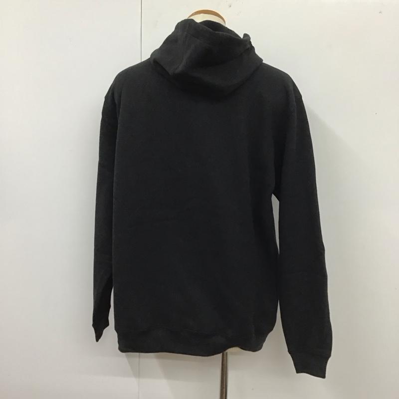 カーハート Carhartt パーカー 長袖 ts0121-m MIDWEIGHTHOODEDSWEATSHIRT 長袖パーカー プルオーバー L 無地 黒 / ブラック /  メンズ USED 古着 中古 10112530