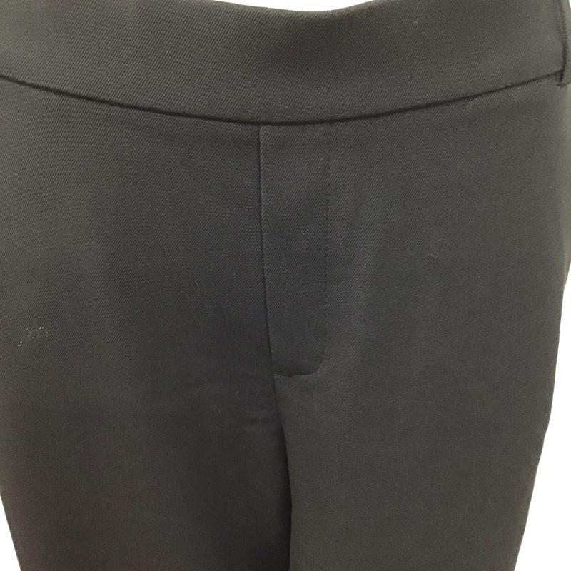 ザラ ZARA ボトムス ボトムス 7385 056 800 サイドラインパンツ イージーパンツ M 無地 黒 / ブラック / X 白 / ホワイト /  レディース USED 古着 中古 10115902