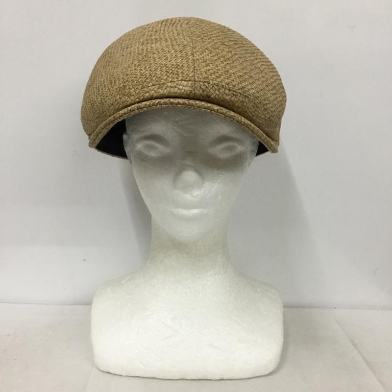 カシラ CA4LA 帽子 ハンチング ZKN01902 無地 ベージュ / ベージュ /  メンズ USED 古着 中古 10148438