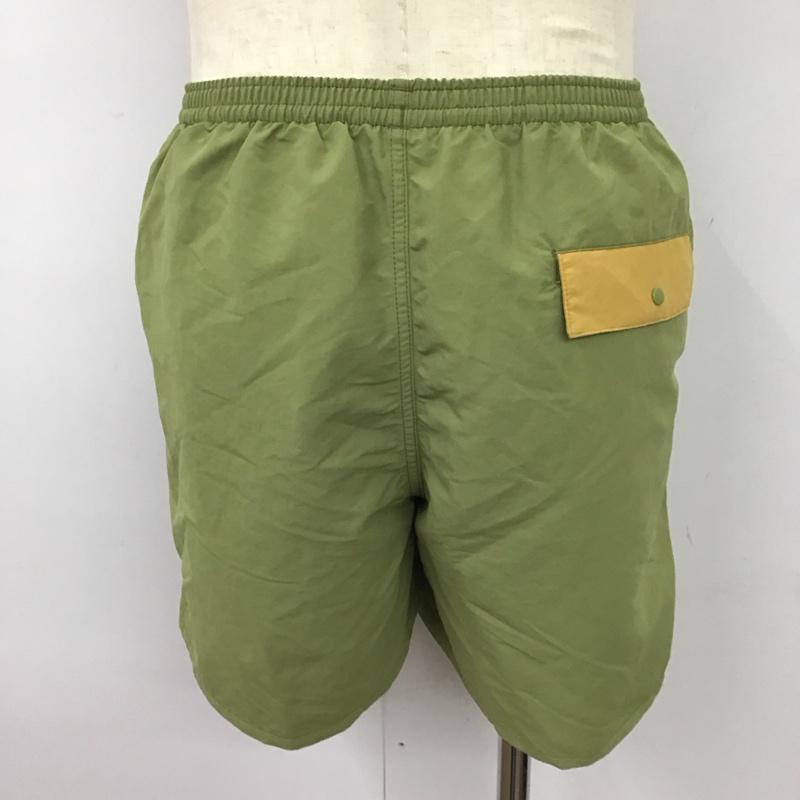 パタゴニア patagonia パンツ ショートパンツ 57022 バギーズショーツ ショートパンツ ハーフパンツ カジュアルパンツ S ロゴ、文字 緑 / グリーン /  メンズ USED 古着 中古 10116372