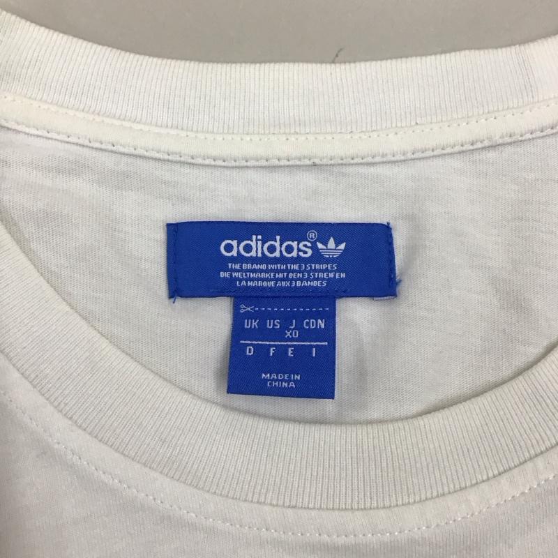 アディダス adidas Tシャツ 半袖 AJ5205 NIGO ロゴ、文字 白 / ホワイト /  メンズ USED 古着 中古 10121189