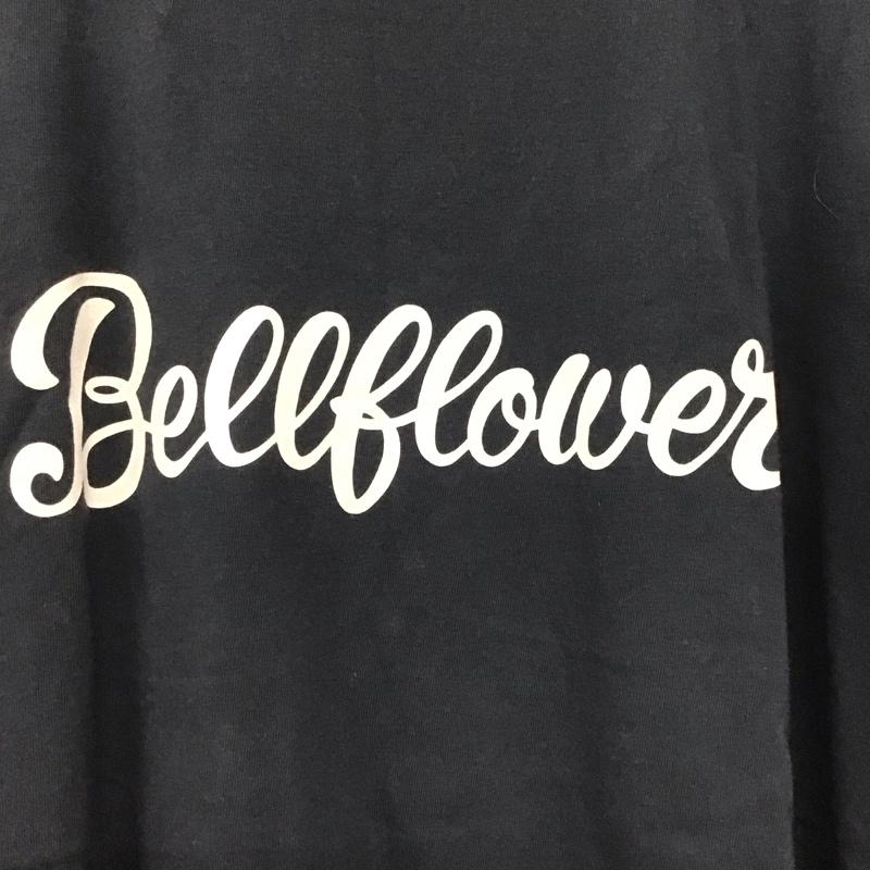 ベルフラワー BELLFLOWER Tシャツ 半袖 半袖カットソー プリントTシャツ クルーネックカットソー ロゴ、文字 紺 / ネイビー /  メンズ USED 古着 中古 10145270