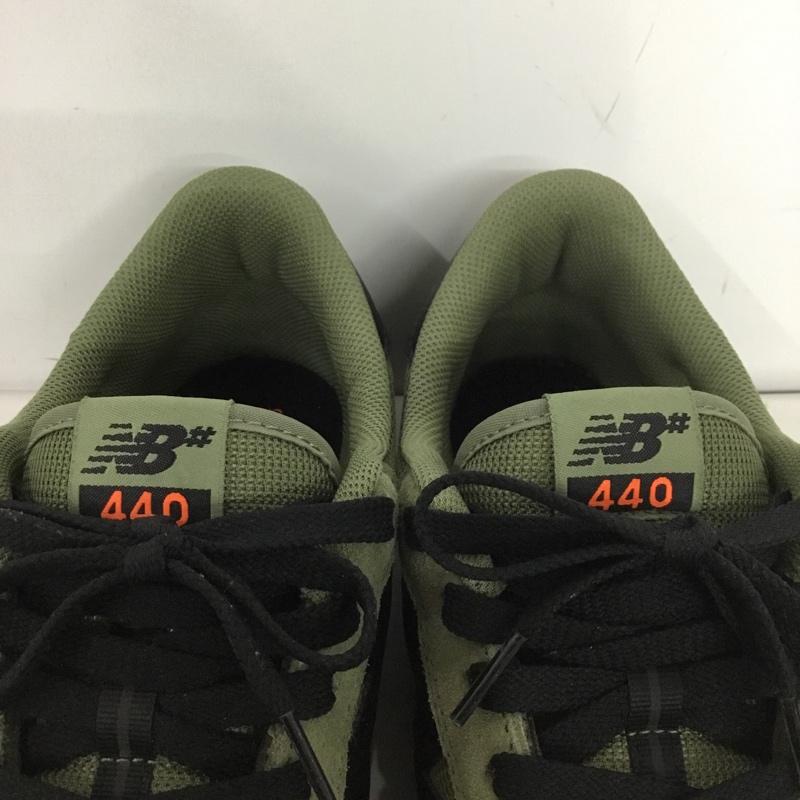 ニューバランス New Balance スニーカー スニーカー NM440NL2 Numeric 440 V2 スケートボード 28cm 箱有 28.0cm ロゴ、文字 カーキ / カーキ / X 黒 / ブラック /  メンズ USED 古着 中古 10146484