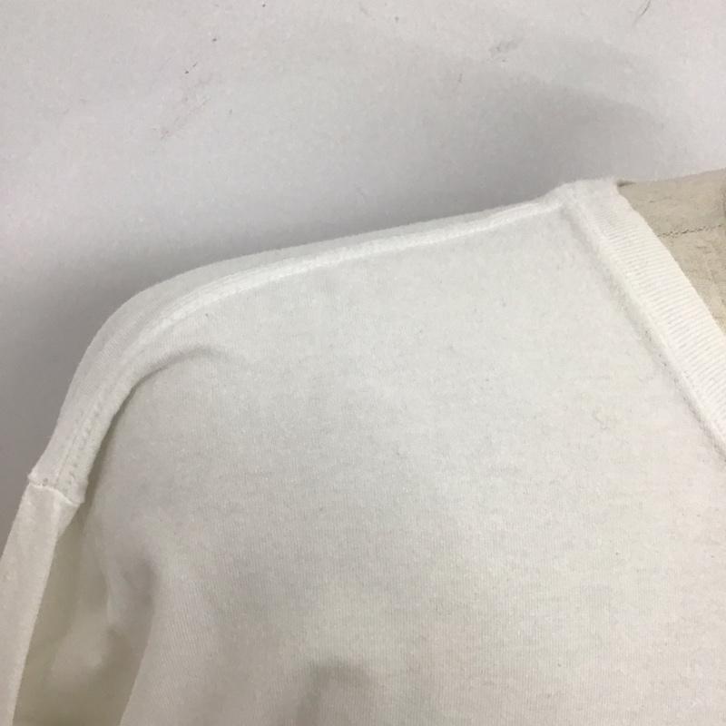 ネイバーフッド NEIGHBORHOOD カットソー 長袖 長袖カットソー クルーネックカットソー ロングスリーブカットソー プリントTシャツ M プリント 白 / ホワイト /  メンズ USED 古着 中古 10123765