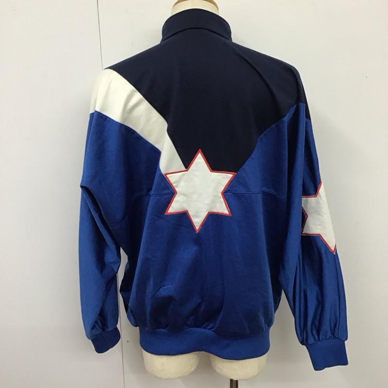 アディダス adidas ジャケット、上着 ジャンパー、ブルゾン ジップアップジャケット ジャンパー 80s カジュアルジャケット ジャージ XXL ロゴ、文字 マルチカラー / マルチカラー /  メンズ USED 古着 中古 10115360