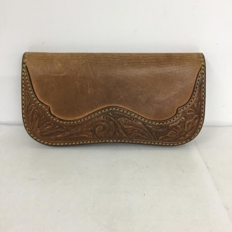 サード SAAD 財布 長財布 レザー  茶 / ブラウン /  メンズ USED 古着 中古 10134768